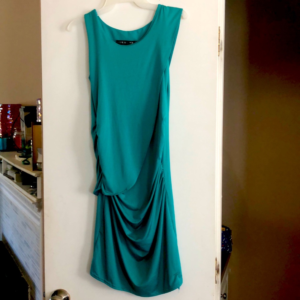 Teal dress, size M